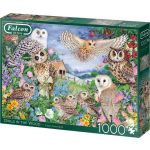 Falcon Legpuzzel Owls In The Wood 1000 Stukjes