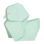 Saro Bijtring Origami Rubber Mint - Groen