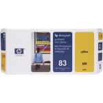 HP 83 - Inktcartridge / + Reiniger (C4963A) - Geel