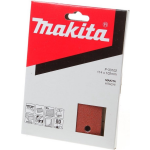 Makita Schuurstrook 114x102 mm K80 (10x) - Rood