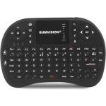 Sumvision Nico draadloos toetsenbord + muis multimedia touchpad zwart