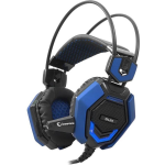 Rampage Sn-R5 X-Core Gaming headset zwart met blauw