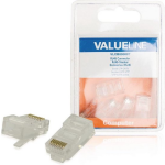 Valueline UTP CAT5 Netwerkstekker Transparant 10 stuks