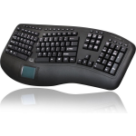 Adesso Tru-Form 4500 toetsenbord RF Draadloos QWERTY Engels, Amerikaans Engels - Zwart