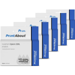 PrintAbout - Inktcartridge / Alternatief voor de Epson T3357 / 5 Kleruen