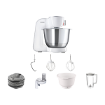 Bosch MUM58234 - Wit