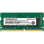 Transcend JM2666HSB-8G geheugenmodule 8 GB 1 x 8 GB DDR4 2666 MHz