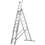 Altrex All Round Reformladder 3 x 10 - Silver