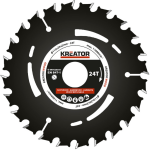 Kreator Invalzaagblad 115x20x2mm 24T