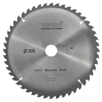 Metabo Precision Cut Zaagblad voor Hout 305x30x2.4mm 56T