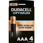 Duracell Alka Optimum AAA-batterijen 4 stuks