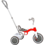 Qplay Trike Tenco Driewieler Kind Junior/wit - Rood