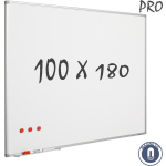 Smit Visual Whiteboard 100x180 Cm - Magnetisch / Emaille