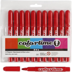 Colortime Stiften Lijndikte 5 Mm 12 Stuks - Rood