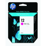 HP HP 12 Inktcartridge magenta, 55 ml C4805A Replace: N/A