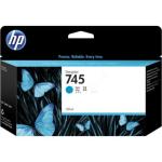HP HP 745 Inktcartridge cyaan, 130 ml F9J97A Replace: N/A