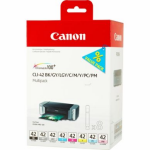 Canon Inktcartridge MultiPack Bk,C,M,Y,LC,LM, GY,LGY, I 6384B010 Replace: N/A