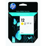 HP HP 12 Inktcartridge geel, 55 ml C4806A Replace: N/A