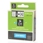 Dymo Authentieke D1 Labels-Wit (9 mm x 7 m) - Negro