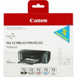 Canon Canon PGI-72 Inktpatroon MultiPack PBK,GY,PM,PC,CO 6403B007 Replace: N/A