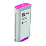 HP HP 728 Inktcartridge magenta, 130 ml F9J66A Replace: N/A