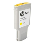 HP HP 728 Inktcartridge geel F9K15A Replace: N/A