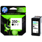 HP HP 350XL Inktcartridge zwart, 1000 pagina's CB336EE Replace: CB336EE