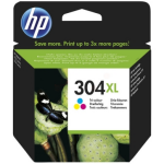 HP HP 304XL Inktcartridge 3-kleuren, 300 pagina's N9K07AE Replace: N9K07AE