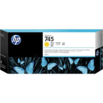 HP HP 745 Inktcartridge geel F9K02A Replace: N/A