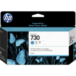 HP HP 730 Inktcartridge cyaan 130 ml (P2V62A) P2V62A Replace: N/A