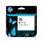 HP HP 70 Printkop licht magenta/geel C9406A Replace: N/A