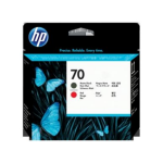 HP HP 70 Printkop matzwart/rood C9409A Replace: N/A