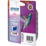 Epson Epson T0806 Inktcartridge licht magenta, 7,4 ml T0806 Replace: N/A