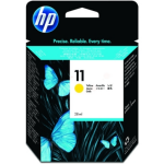 HP HP 11 Inktcartridge geel, 2550 pagina's C4838A Replace: N/A