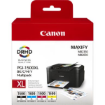 Canon Inktcartridge PGI-1500XL MultiPack Bk,C,M,Y 9182B004 Replace: N/A