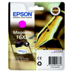 Epson Epson 16XL Inktcartridge magenta, 450 pagina's T1633 Replace: N/A
