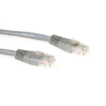 ACT IB8010 U/UTP CAT6 Patchkabel - 10 meter - Grijs