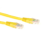 ACT IB9800 LSZH U/UTP CAT6 Patchkabel - 50 cm - Geel