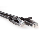 ACT IB2903 U/UTP CAT6A Patchkabel Snagless - 3 meter - Zwart