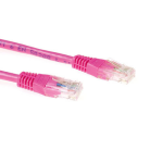 ACT IB7307 U/UTP CAT6A Patchkabel - 7 meter - Roze