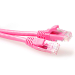 ACT IB2402 U/UTP CAT6A Patchkabel Snagless - 2 meter - Roze