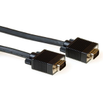 ACT AK4250 High Performance VGA Aansluitkabel Male-Male - 50 cm - Zwart