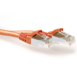 ACT FB2110 LSZH SFTP CAT6A Patchkabel Snagless - 10 meter - Oranje