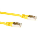 ACT FB9803 LSZH SFTP CAT6 Patchkabel - 3 meter - Geel