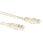 ACT IB1003 LSZH U/UTP CAT6A patchkabel wit - 3 meter