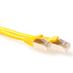 ACT FB6825 SFTP CAT6A Patchkabel Snagless - 25 meter - Geel