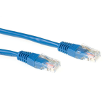 ACT IB1303 LSZH U/UTP CAT6A patchkabel - 3 meter - Blauw