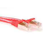 ACT FB6530 SFTP CAT6A Patchkabel Snagless - 30 meter - Rood