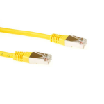 ACT FB9801 LSZH SFTP CAT6 Patchkabel - 1 meter - Geel