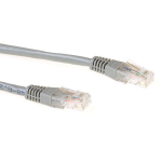 ACT IB1103 LSZH U/UTP CAT6A patchkabel - 3 meter - Grijs